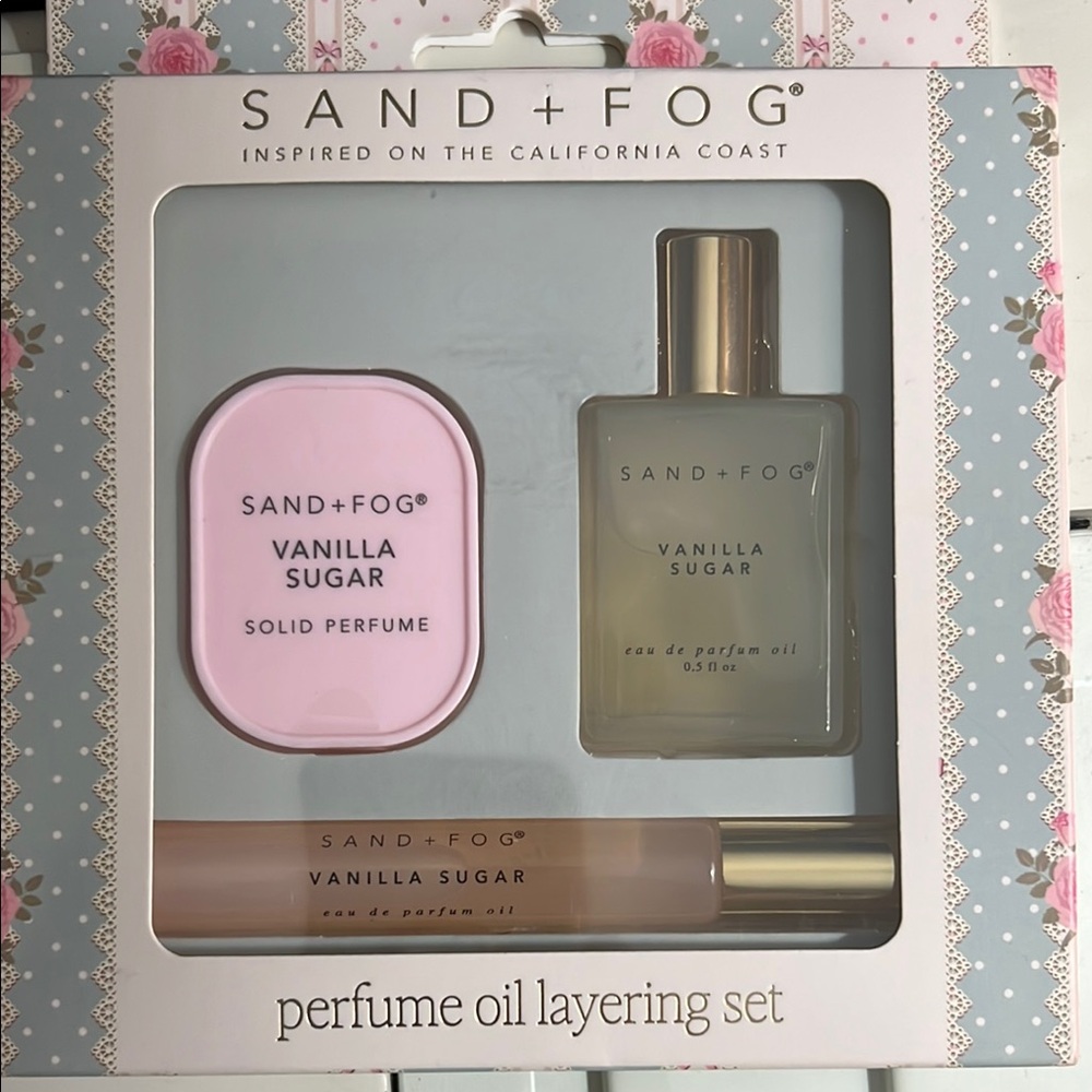Vanilla Sugar Perfume Oil Layering Set